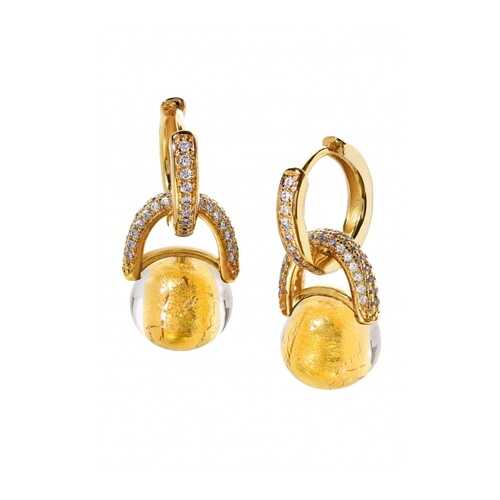 Серьги Bottega Murano 09030400 золотистые в Savage