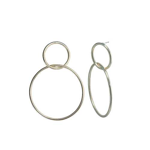 Серьги Corona style B001EG70056-GOLD в Savage