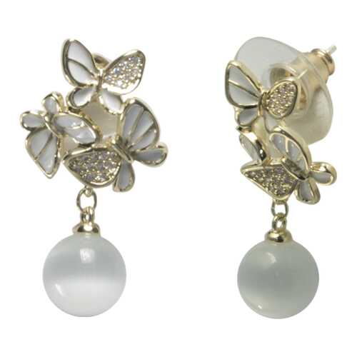 Серьги Corona style B005E1120141K025-WHITE в Savage