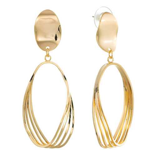 Серьги Corona Style B006E03187 золотистые в Savage