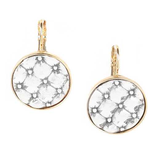 Серьги женские ORI TAO OT-12-29082 серебристые/золотистые в Savage