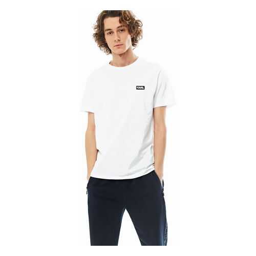 Футболка мужская Karl Lagerfeld 755027501221 белая XL в Savage