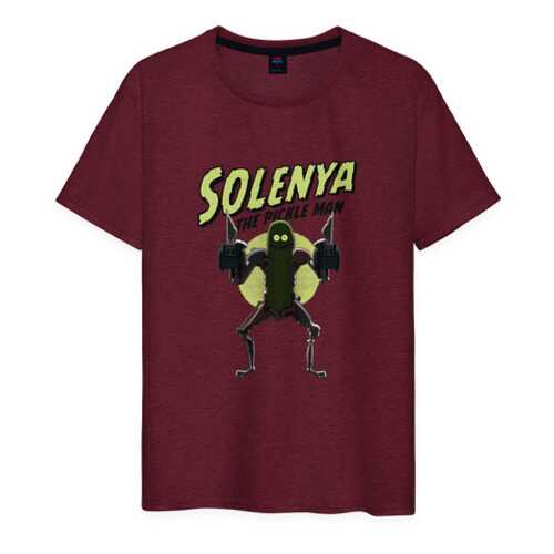 Футболка мужская ВсеМайки 1858301 бордовая XXXL в Savage