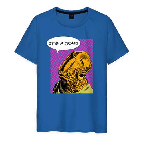 Футболка мужская ВсеМайки 2554961 синяя XXXL в Savage