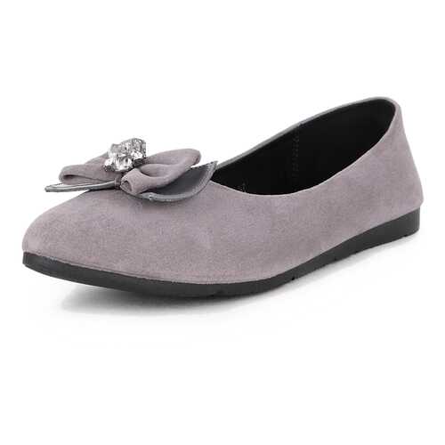 Балетки женские T.Taccardi 710018547 серые 39 RU в Savage