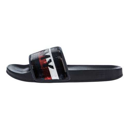 Шлепанцы женские Tommy Hilfiger FW0FW04802 синие 36 US в Savage