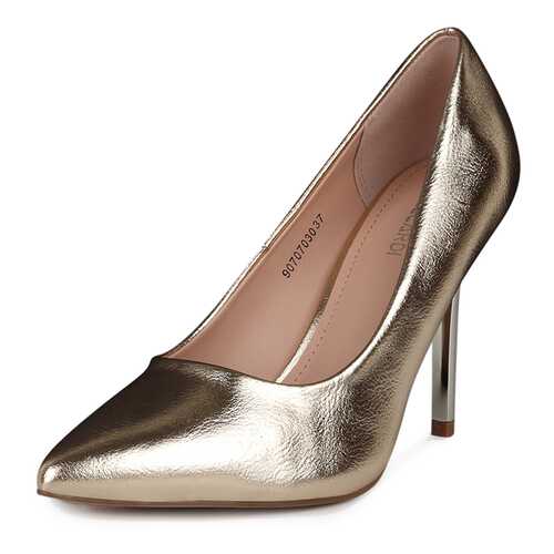 Туфли женские T.Taccardi 710018322 золотистые 40 RU в Savage