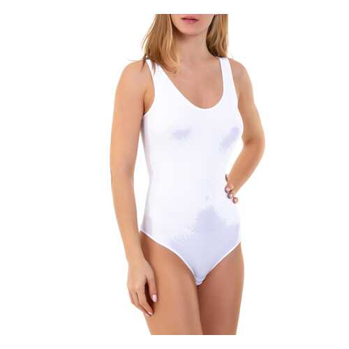 Боди женское Mademoiselle BODY CANOTTA SPALLA LARGA (ILAR) белое L-XL IT в Savage