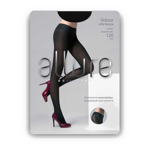 Колготки женские ALLURE ALL VELOUR 120 VB черные 3 в Savage