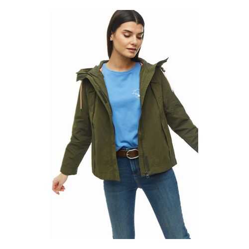 Ветровка женская TOM TAILOR 1016757-10373 зеленая XS в Savage