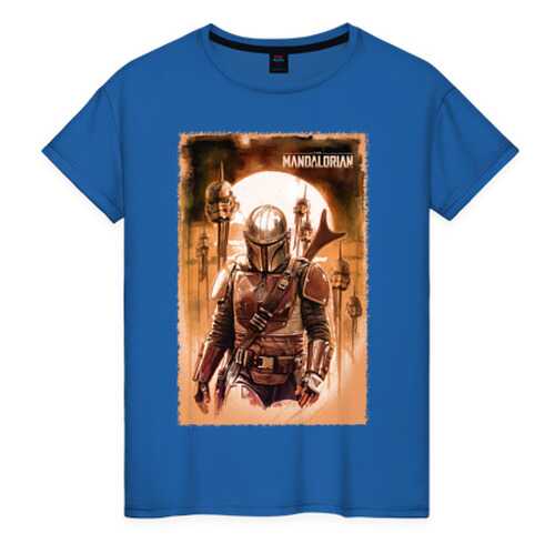 Футболка женская ВсеМайки 2177877 синяя XL в Savage