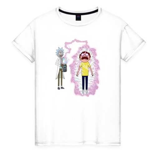 Футболка женская ВсеМайки 2460797 белая XXXL в Savage